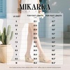 image:imagemikarka Slip On Wedge Sandals for Women Open Toe Espadrilles Platform Slides Dressy High Heel Beach Summer Sandal Comfortable Wedges Shoe Mules
