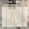 image:imagemikarka Wedges Sandals for Women  Elastic Strap Espadrilles Wedges Slip On Open Toe Platform Sandals for Dressy Casual Summer ShoesWhite