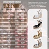 image:imagemikarka Womens Espadrille Wedge Sandals Ankle Strap Platform Open Toe Wedges  Stylish High Heel Dressy Summer Wedges for Women Inspired by EspadrillesWhite Pu38 Summer Wedges