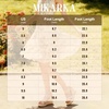 image:imagemikarka Womens Open Toe Espadrilles Wedge Sandal Slip On Elastic Ankle Strap Platform Sandals Dressy Comfortable Wedges ShoeBrown