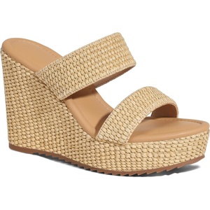 image:imagemikarka Womens Wedge Sandals  Comfortable Raffia Wedges Heels for Women Open Toe Platform Espadrilles for Summer Beach Vacation amp DaytoNight Resort Wear 2026