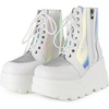 Zipper Wedge-white
